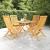 Set mobilier de grădină, 5 piese, lemn masiv de tec GartenMobel Dekor