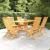 Set mobilier grădină, 7 piese, lemn masiv de tec GartenMobel Dekor
