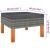 Set mobilier de grădină cu perne, 6 piese, gri, poliratan GartenMobel Dekor
