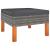 Set mobilier de grădină cu perne, 6 piese, gri, poliratan GartenMobel Dekor