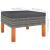 Set mobilier de grădină cu perne, 6 piese, gri, poliratan GartenMobel Dekor