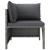 Set mobilier de grădină cu perne, 9 piese, gri, poliratan GartenMobel Dekor