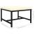 Set mobilier de grădină cu perne, 6 piese, negru, poliratan GartenMobel Dekor