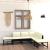 Set mobilier de grădină cu perne, 6 piese, negru, poliratan GartenMobel Dekor