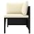 Set mobilier de grădină cu perne, 9 piese, negru, poliratan GartenMobel Dekor