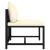 Set mobilier de grădină cu perne, 9 piese, negru, poliratan GartenMobel Dekor
