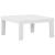 Set mobilier de grădină cu perne, 4 piese, alb, plastic GartenMobel Dekor