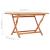 Set mobilier de exterior pliabil, 7 piese, lemn masiv de tec GartenMobel Dekor