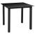 Set mobilier de grădină, 3 piese, negru GartenMobel Dekor