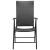 Set mobilier de grădină, 5 piese, negru GartenMobel Dekor