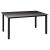 Set mobilier de grădină, 5 piese, negru GartenMobel Dekor