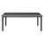 Set mobilier de grădină, 7 piese, negru GartenMobel Dekor