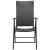 Set mobilier de grădină, 7 piese, negru GartenMobel Dekor