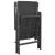 Set mobilier de grădină, 7 piese, negru GartenMobel Dekor