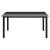 Set mobilier de grădină, 5 piese, negru și maro GartenMobel Dekor