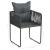 Set mobilier de grădină, 7 piese, negru și maro, ratan PVC GartenMobel Dekor