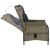 Set mobilier de exterior cu perne, 7 piese, maro, poliratan GartenMobel Dekor