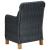 Set mobilier exterior cu perne, 7 piese, gri închis, poliratan GartenMobel Dekor