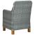 Set mobilier exterior cu perne, 9 piese, gri deschis, poliratan GartenMobel Dekor
