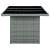 Set mobilier exterior cu perne, 9 piese, gri deschis, poliratan GartenMobel Dekor