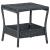 Set mobilier grădină cu perne, 3 piese, gri închis, poliratan GartenMobel Dekor