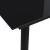 Set mobilier de exterior, 5 piese, negru, ratan PVC GartenMobel Dekor