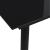 Set mobilier de grădină, 5 piese, negru, ratan PVC GartenMobel Dekor