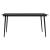 Set mobilier de grădină, 5 piese, negru, ratan PVC GartenMobel Dekor