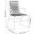 Set mobilier de grădină, 7 piese, negru, ratan PVC GartenMobel Dekor