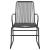 Set mobilier de grădină, 5 piese, negru, ratan PVC GartenMobel Dekor