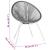 Set mobilier de exterior, 5 piese, negru, ratan PVC GartenMobel Dekor