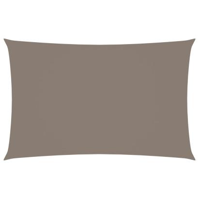 Parasolar, gri taupe, 4x7 m, țesătură oxford, dreptunghiular GartenMobel Dekor