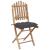 Set mobilier de exterior pliabil, cu perne, 5 piese, bambus GartenMobel Dekor