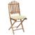 Set mobilier de exterior pliabil, cu perne, 5 piese, bambus GartenMobel Dekor