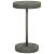 Set mobilier bar de grădină, cu perne, 3 piese, gri, poliratan GartenMobel Dekor