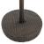 Set mobilier de bar de grădină, 3 piese, maro, poliratan GartenMobel Dekor