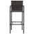 Set mobilier de bar de grădină, 3 piese, maro, poliratan GartenMobel Dekor