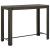 Set mobilier bar de grădină cu perne, 7 piese, maro, poliratan GartenMobel Dekor