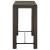 Set mobilier bar de grădină cu perne, 7 piese, maro, poliratan GartenMobel Dekor