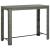 Set mobilier bar de grădină cu perne 7 piese antracit poliratan GartenMobel Dekor