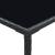Set mobilier bar de grădină cu perne, 3 piese, negru, poliratan GartenMobel Dekor