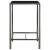 Set mobilier bar de grădină cu perne, 5 piese, gri, poliratan GartenMobel Dekor