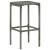 Set mobilier bar de grădină cu perne, 9 piese, gri, poliratan GartenMobel Dekor