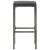 Set mobilier bar de grădină cu perne, 9 piese, gri, poliratan GartenMobel Dekor