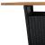 Set mobilier bar de grădină cu perne, 5 piese, negru, poliratan GartenMobel Dekor