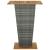 Set mobilier bar de grădină cu perne, 5 piese, gri, poliratan GartenMobel Dekor