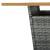 Set mobilier bar de grădină cu perne, 9 piese, gri, poliratan GartenMobel Dekor