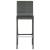 Set mobilier bar de grădină cu perne, 9 piese, gri, poliratan GartenMobel Dekor
