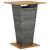 Set mobilier bar de grădină, 5 piese, gri GartenMobel Dekor