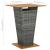 Set mobilier bar de grădină, 5 piese, gri GartenMobel Dekor